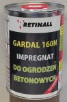 Impregnat polimerowy do ogrodzeń betonowych Gardal 160N 1 litr Impregnat polimerowy do ogrodzeń betonowych Gardal 160N 1 litr