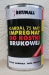 Impregnat polimerowy matowy do kostki brukowej Gardal 75MAT 1 litr Impregnat polimerowy matowy do kostki brukowej Gardal 75MAT 1 litr